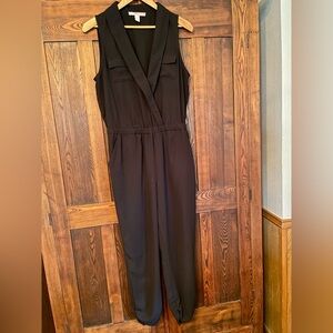 Women’s Size Medium Forever 21 One-Piece Black Jumpsuit